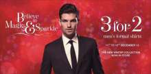 Marks & Spencer - Believe in Magic & Sparkle offers from 11 to 15 December 2013. Get 3 for 2 on men's formal shirts.
