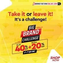 Brand Factory Big Brand Challenge  6th - 7th November 2019