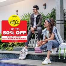 Step in Style with Lifestyle - Up to 50% off on Footwear & Handbags