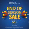 End of Season Sale - Flat 50% off on 70+ brands at Sarath City Capital Mall
