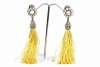 Yellow Thread Earrings, Tribal Zone, Shoppers Stop, Autumn Winter Collection