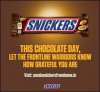 SNICKERS® Celebrates World Chocolate Day By Expressing Gratitude To The Frontline Workers